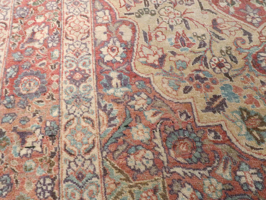 Antique Persian Tabriz Rug, No.13362 - Gss