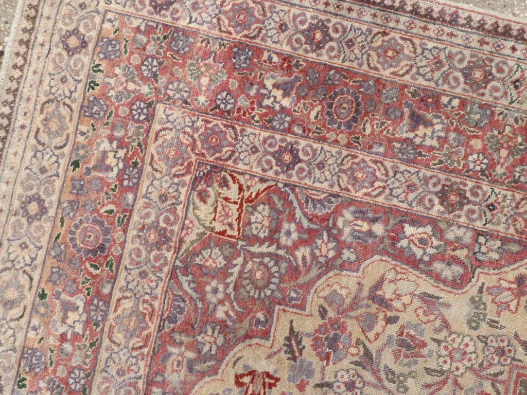 Antique Persian Tabriz Rug, No.13362 - Gss
