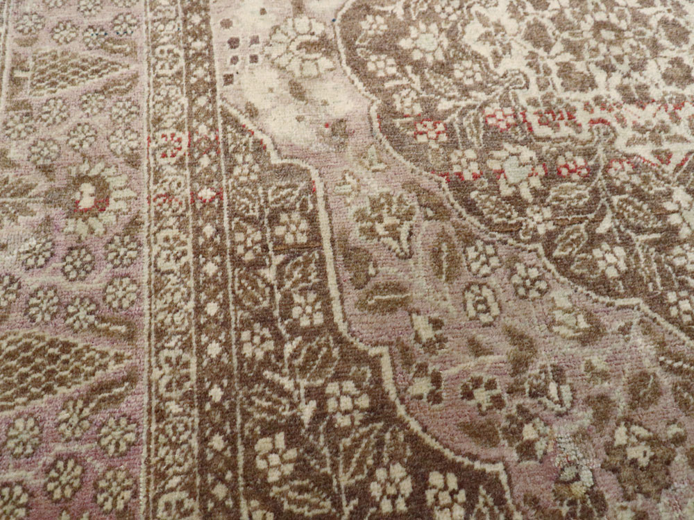 Antique Persian Tabriz Rug, No.13363 - Gss