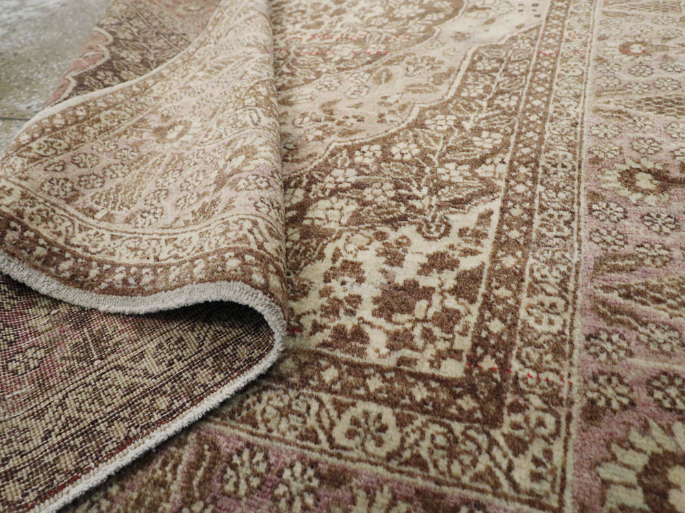 Antique Persian Tabriz Rug, No.13363 - Gss