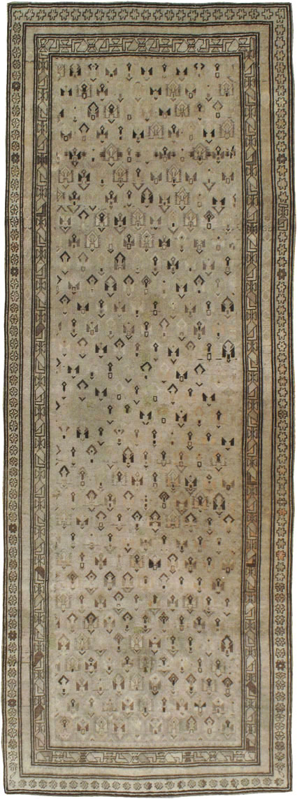 Antique Caucasian Karabagh Runner, No.13364 - Gss