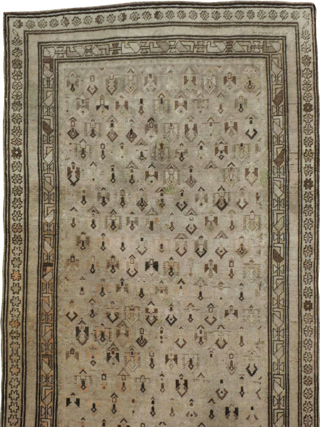 Antique Caucasian Karabagh Runner, No.13364 - Gss