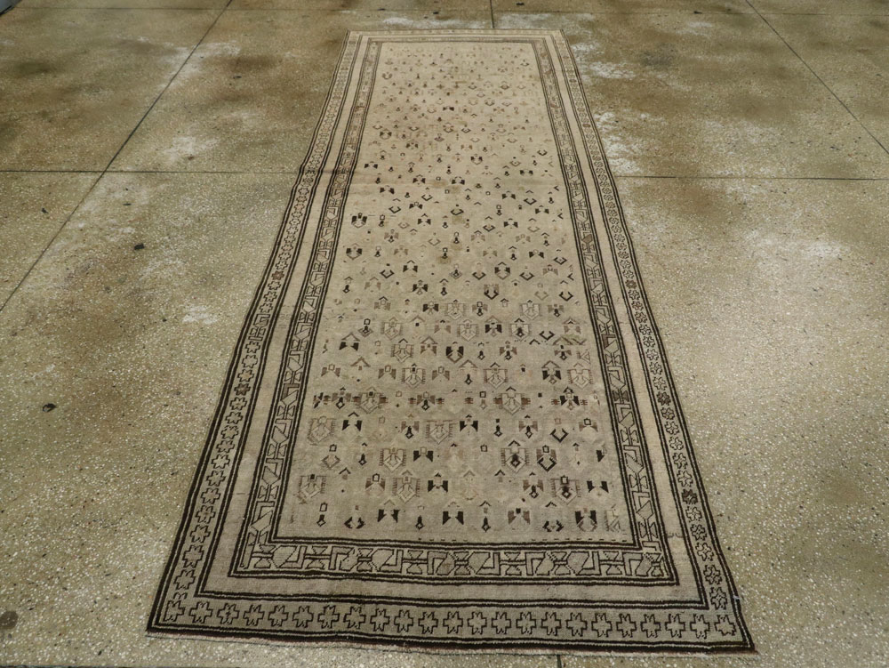 Antique Caucasian Karabagh Runner, No.13364 - Gss