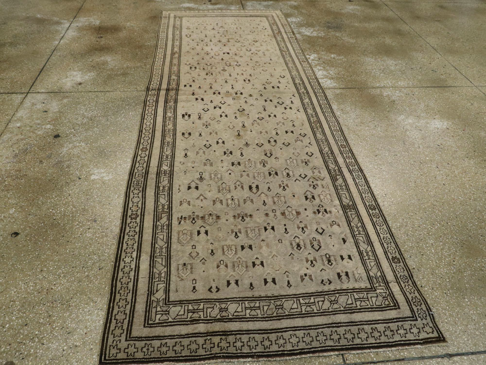 Antique Caucasian Karabagh Runner, No.13364 - Gss