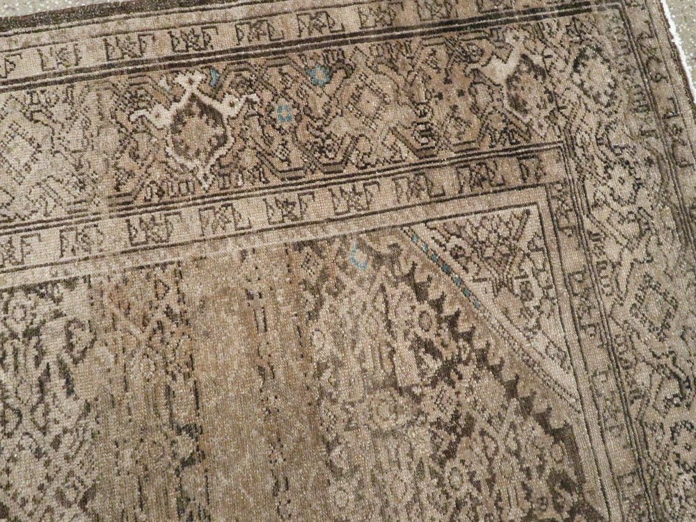Antique Persian Malayer Rug, No.13367 - Gss