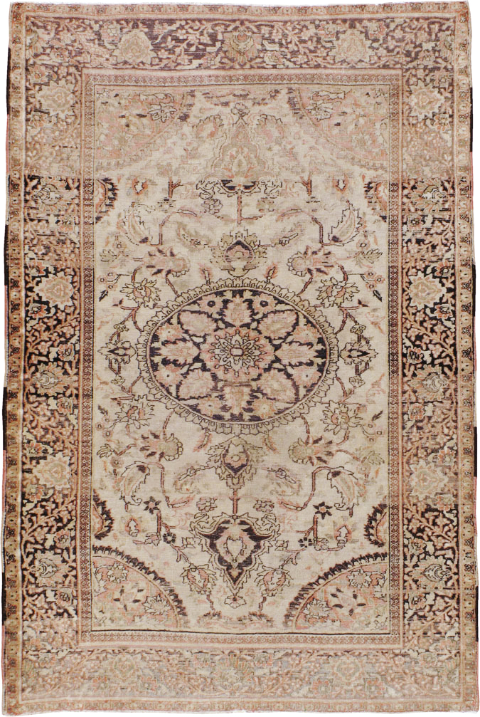 Antique Persian Dorokhsh Rug, No.13385 - Gss