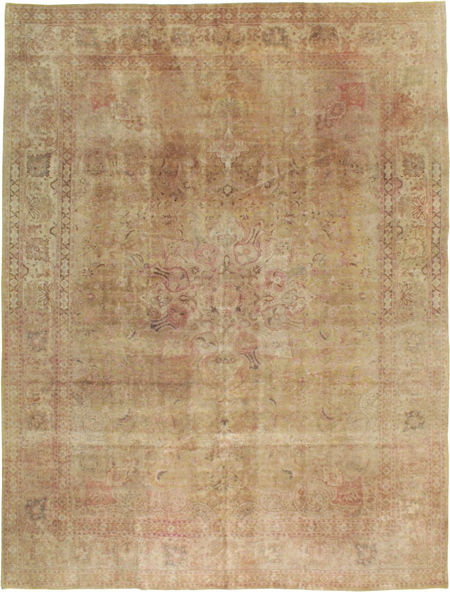 Antique Persian Tabriz Carpet, No.13399 - Gss