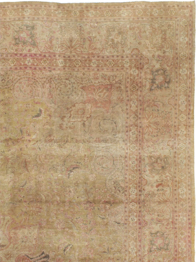 Antique Persian Tabriz Carpet, No.13399 - Gss