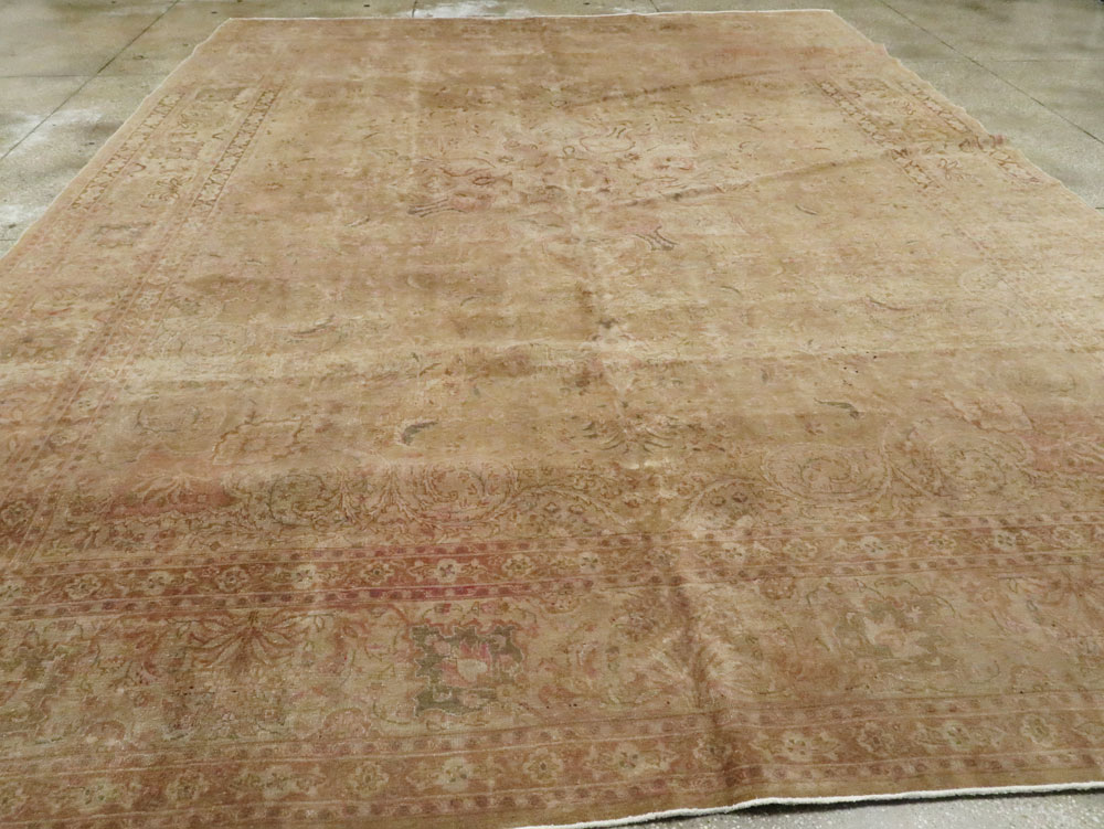 Antique Persian Tabriz Carpet, No.13399 - Gss