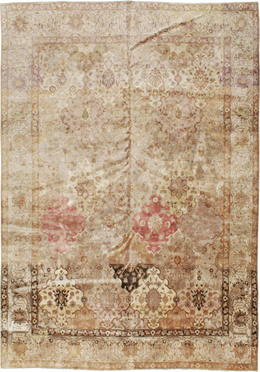 Antique Persian Tabriz Carpet, No.13411 - Gss