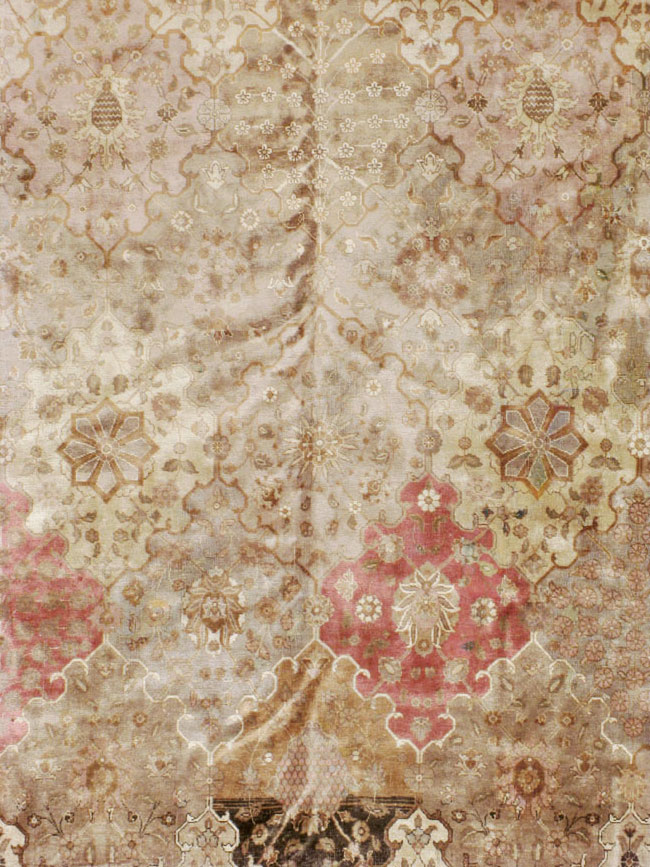 Antique Persian Tabriz Carpet, No.13411 - Gss