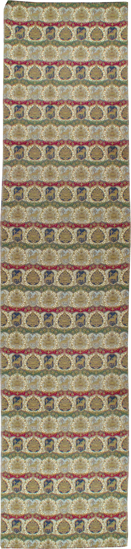 Vintage Persian Textile runner, No.13416 - Gss