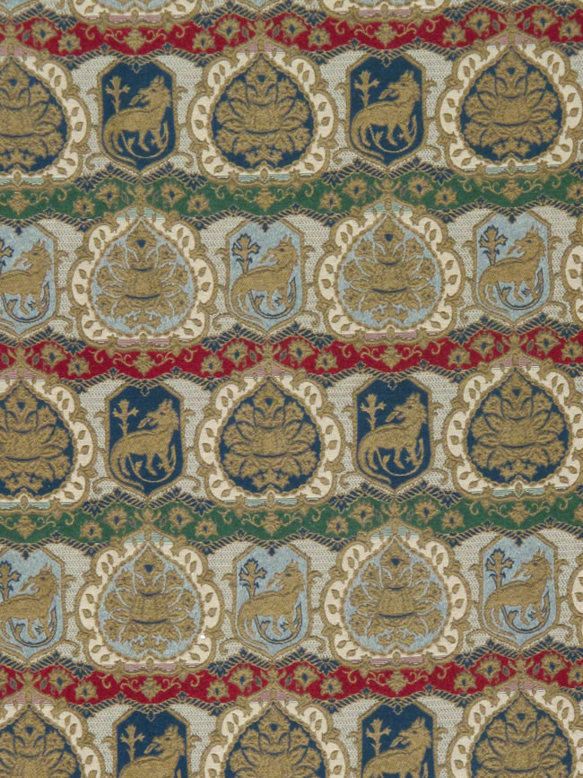 Vintage Persian Textile runner, No.13416 - Gss