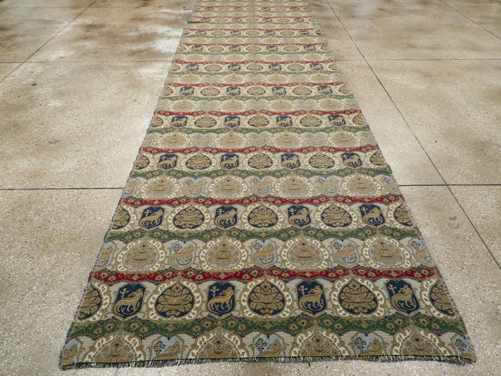 Vintage Persian Textile runner, No.13416 - Gss