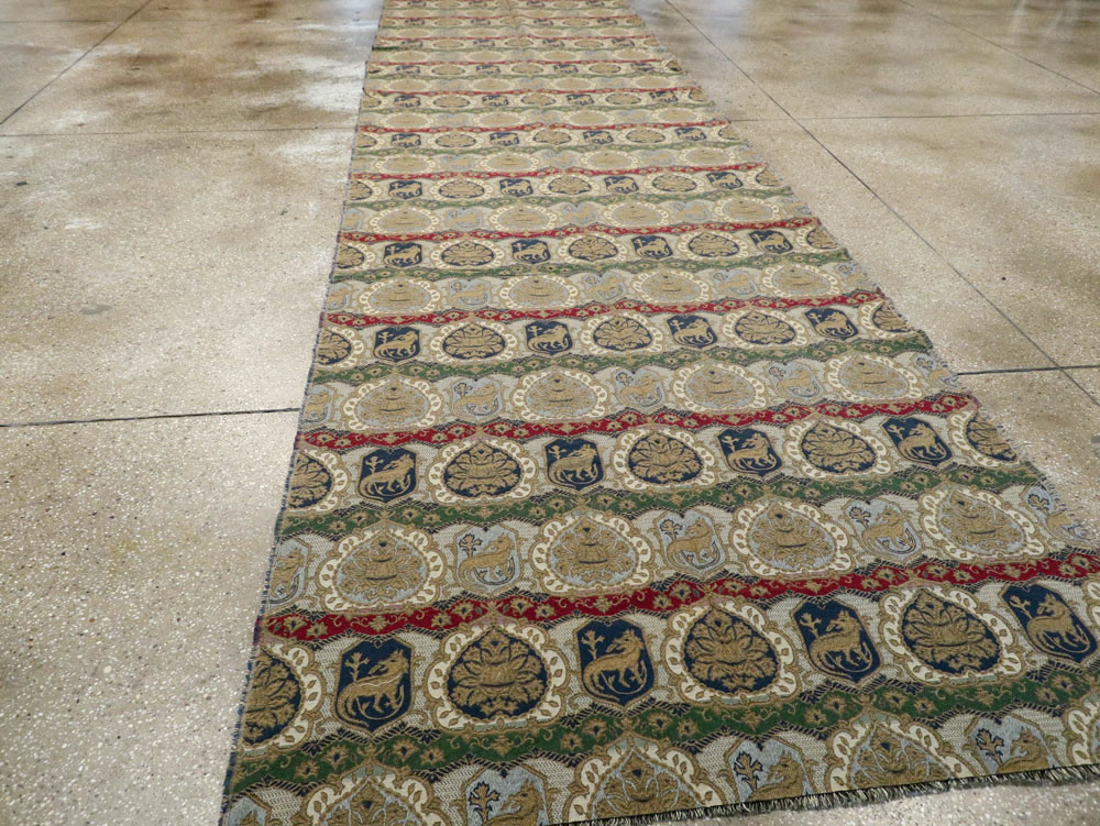 Vintage Persian Textile runner, No.13416 - Gss