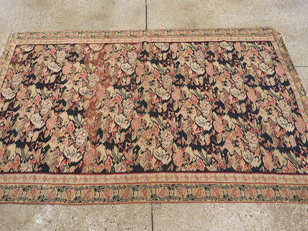 Antique Persian Senneh Kilim, No.13433 - Gss