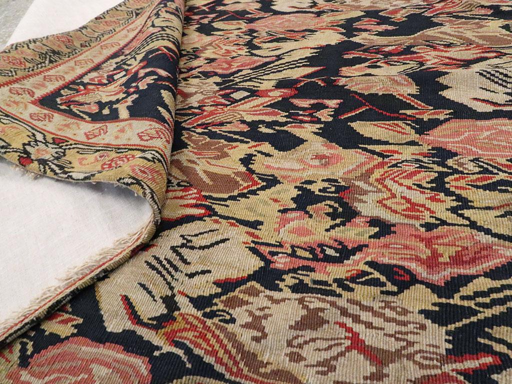 Antique Persian Senneh Kilim, No.13433 - Gss
