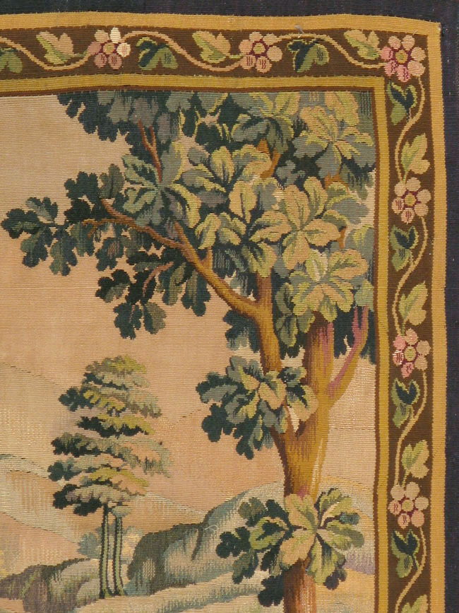 Antique French Tapestry, No.13436 - Gss