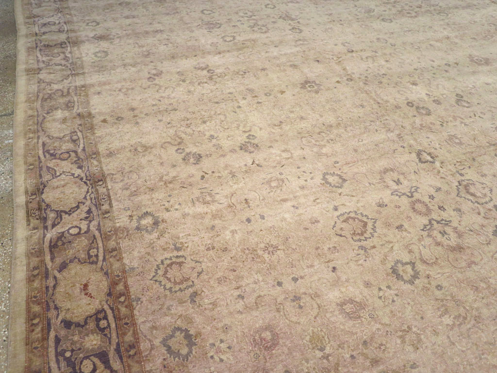 Antique Turkish Herekeh Oversize Carpet, No.13453 - Gss