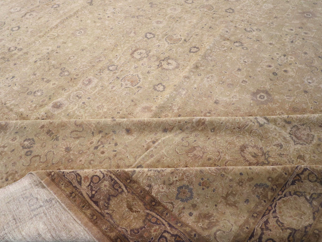 Antique Turkish Herekeh Oversize Carpet, No.13453 - Gss