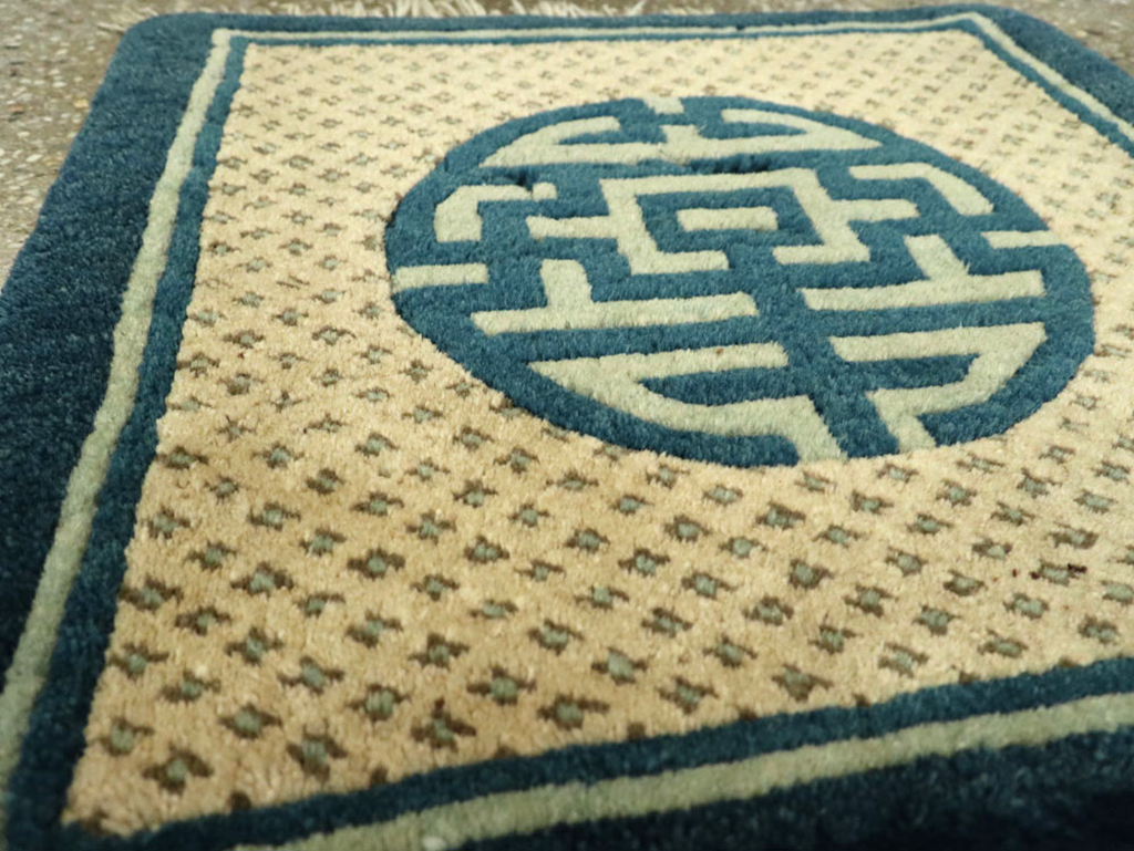 Antique Chinese Peking Rug, No.13478 - Gss