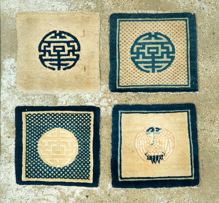 Antique Chinese Peking Rug, No.13478 - Gss