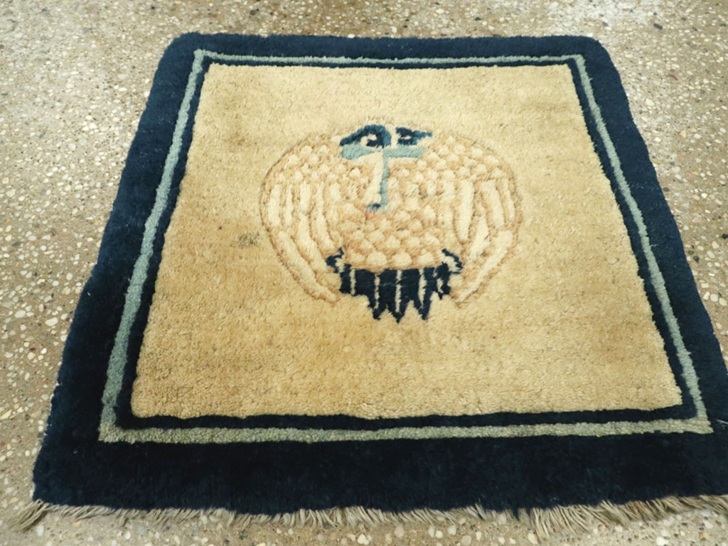 Antique Chinese Peking Rug, No.13479 - Gss