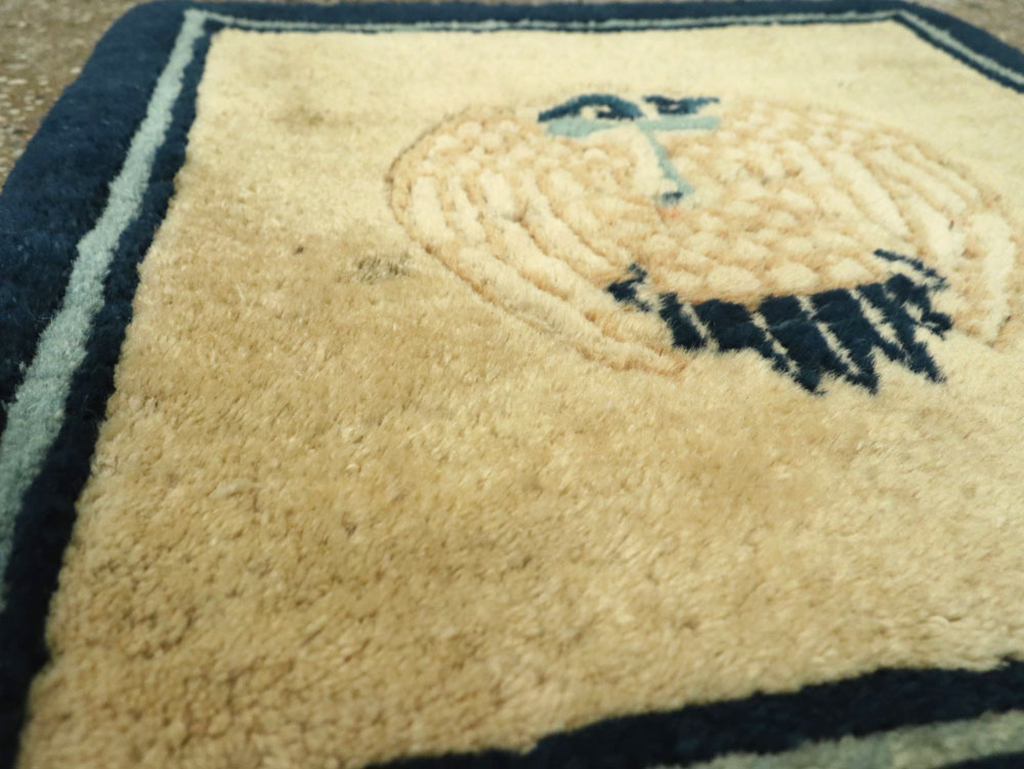 Antique Chinese Peking Rug, No.13479 - Gss