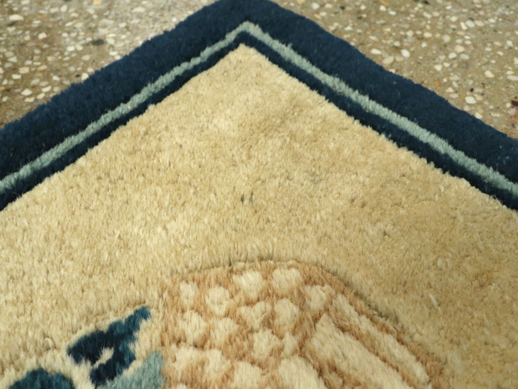 Antique Chinese Peking Rug, No.13479 - Gss