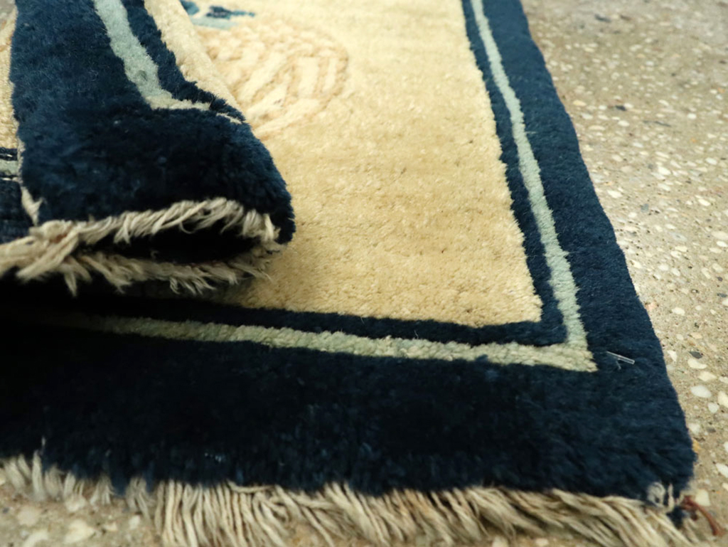 Antique Chinese Peking Rug, No.13479 - Gss