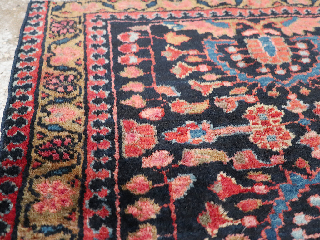Vintage Persian Lilihan Rug, No.13480 - Gss
