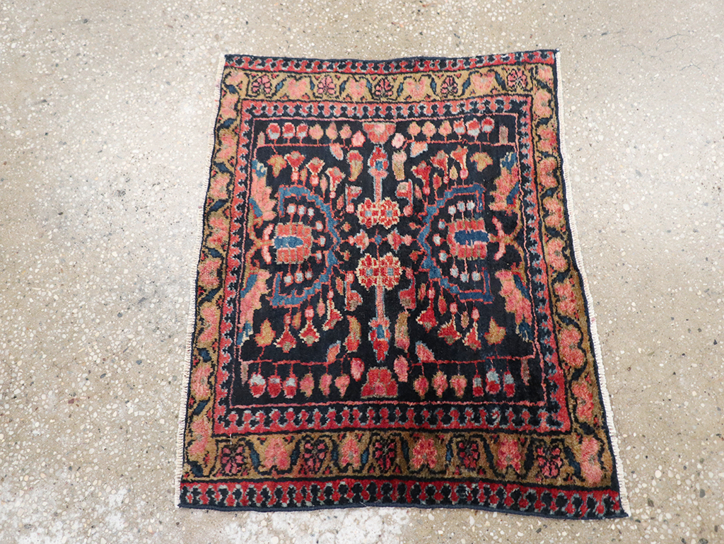 Vintage Persian Lilihan Rug, No.13480 - Gss