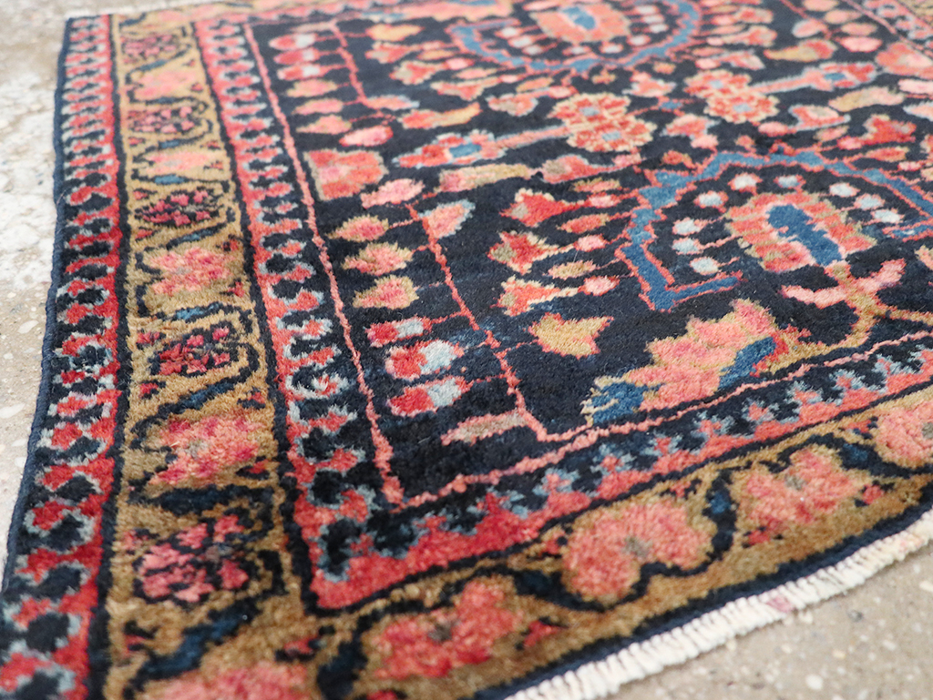 Vintage Persian Lilihan Rug, No.13480 - Gss