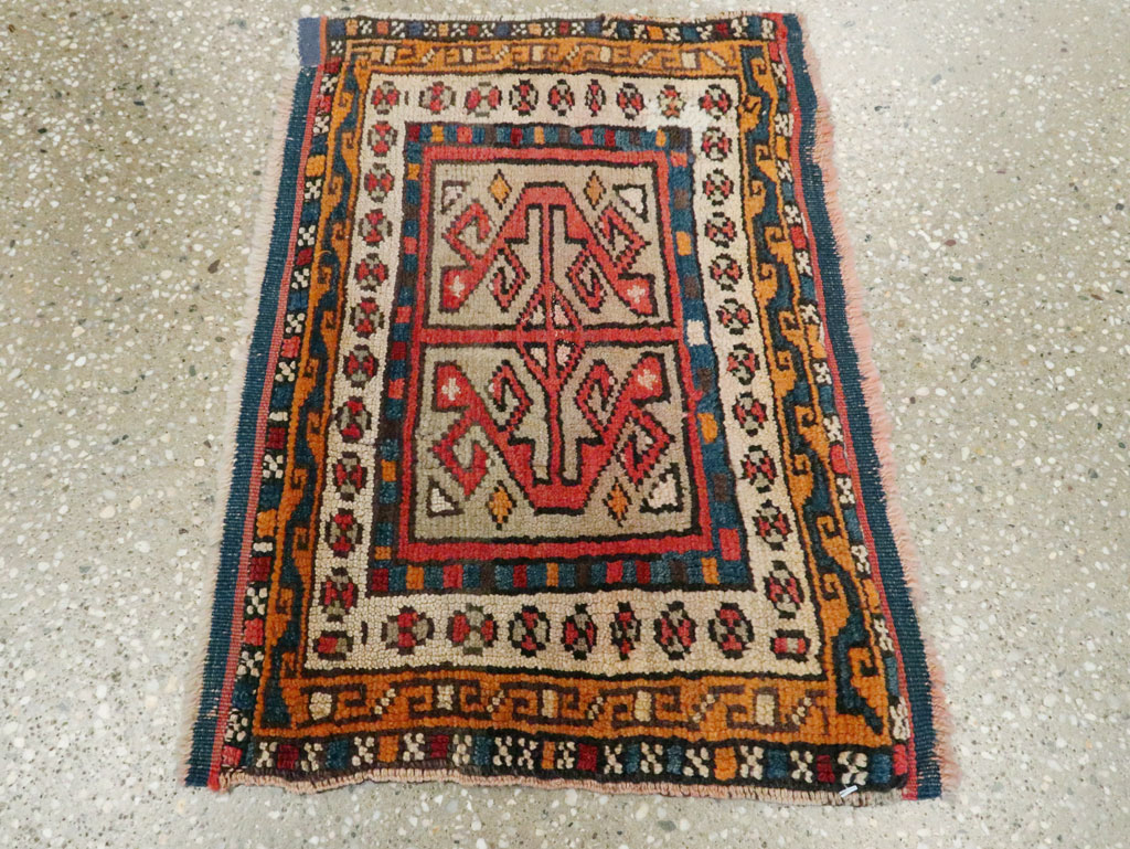 Antique Kurdish Persian Rug (Pair: 1 of 2), No.13497 - Gss