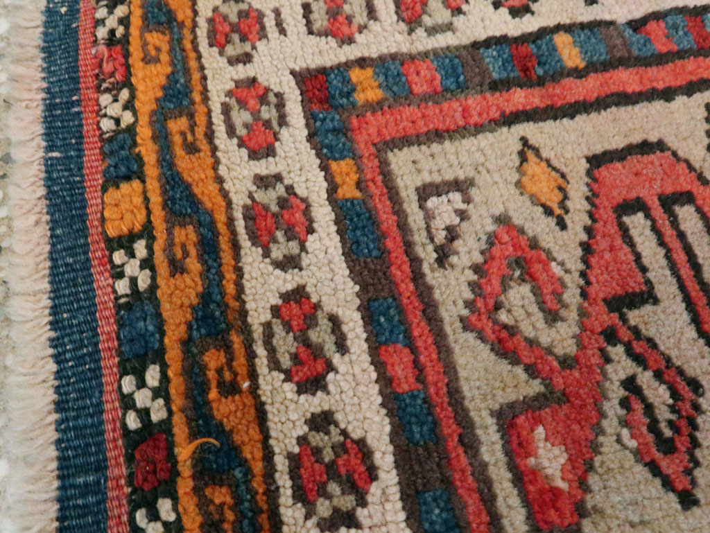 Antique Kurdish Persian Rug (Pair: 1 of 2), No.13497 - Gss
