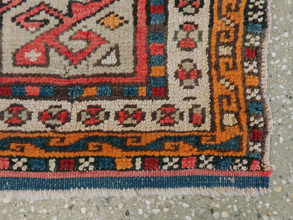 Antique Kurdish Persian Rug (Pair: 1 of 2), No.13497 - Gss