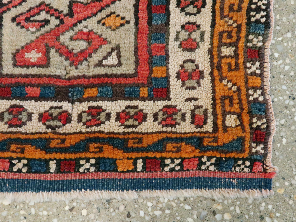 Antique Kurdish Persian Rug (Pair: 1 of 2), No.13497 - Gss