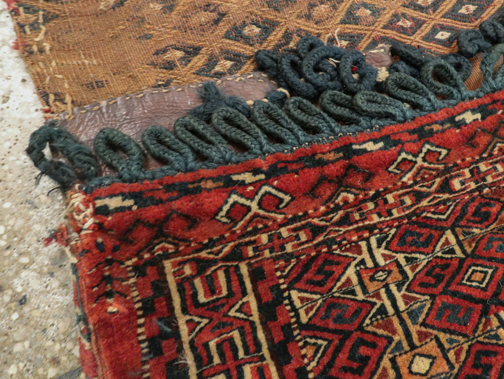 Antique Persian Turkoman Saddlebag (Khorjin), No.13501 - Gss
