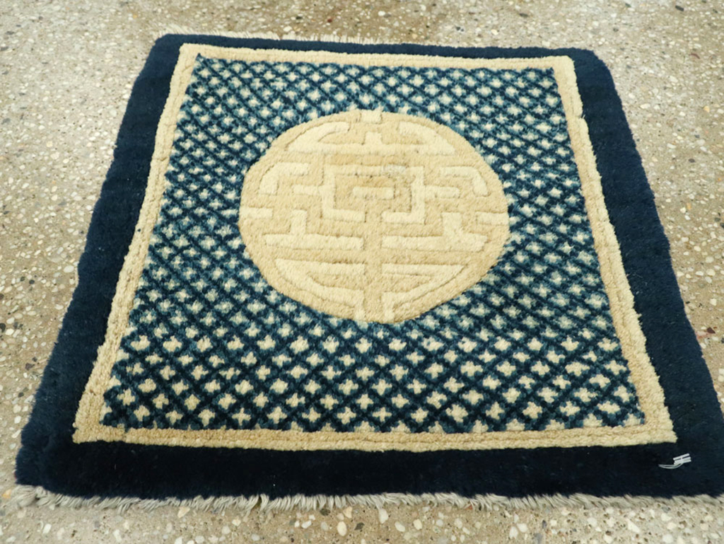 Antique Chinese Peking Rug, No.13504 - Gss