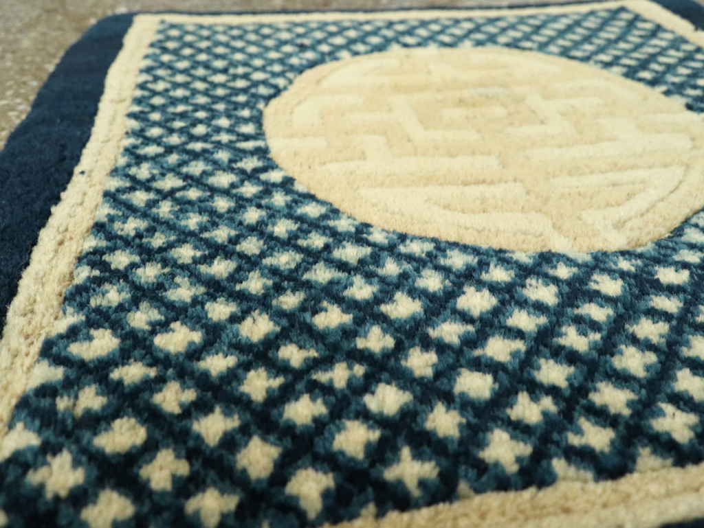 Antique Chinese Peking Rug, No.13504 - Gss