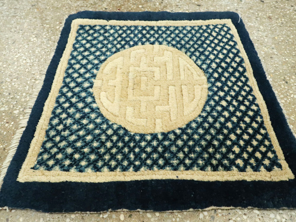 Antique Chinese Peking Rug, No.13504 - Gss