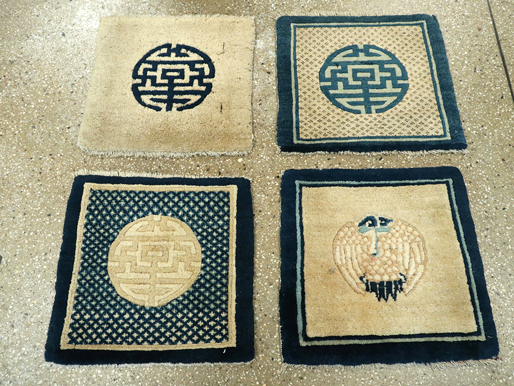 Antique Chinese Peking Rug, No.13505 - Gss