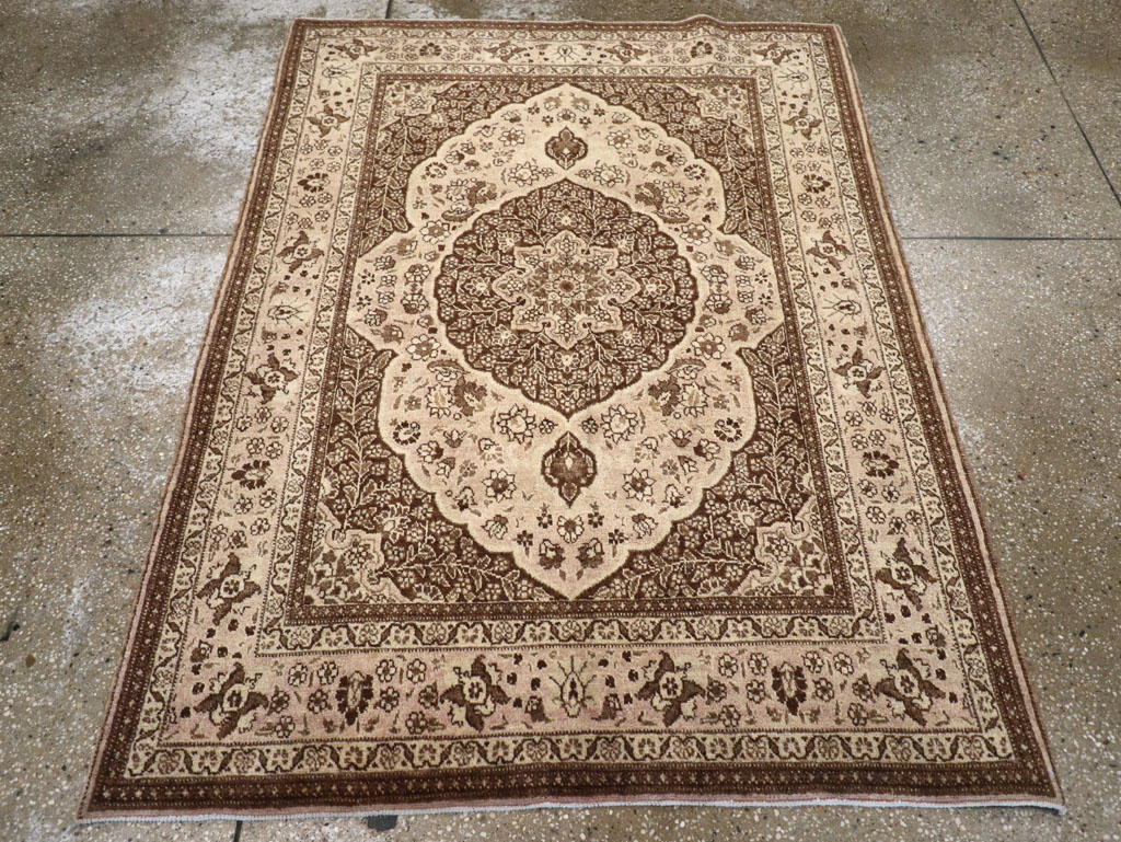 Antique Persian Tabriz Rug, No.13557 - Gss