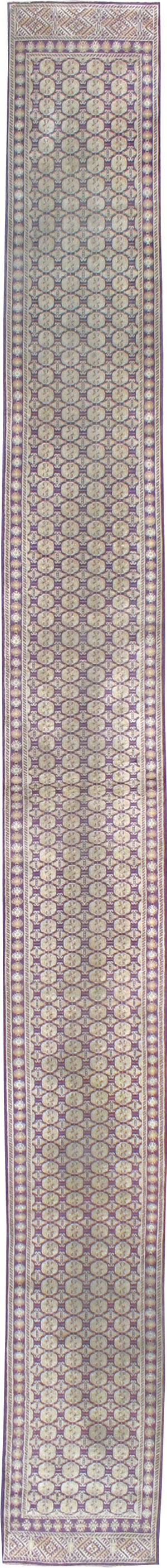 Vintage Indian Cotton Agra runner, No.13609 - Gss