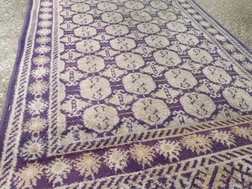 Vintage Indian Cotton Agra runner, No.13609 - Gss