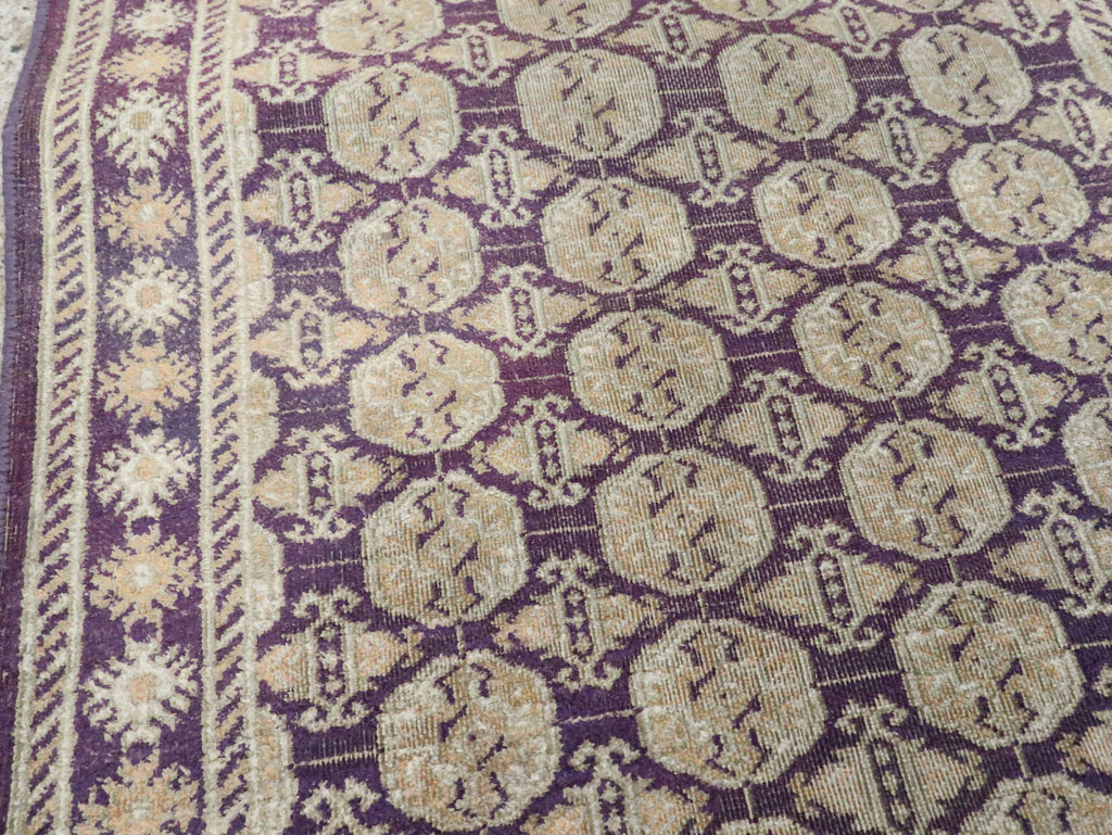 Vintage Indian Cotton Agra runner, No.13609 - Gss