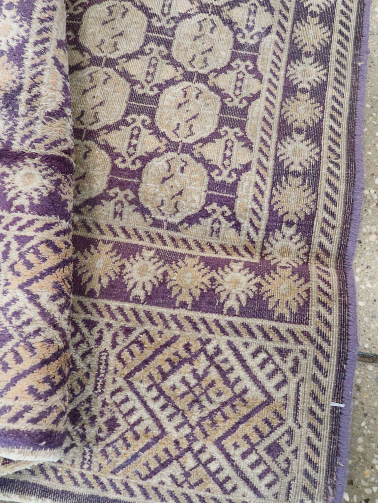 Vintage Indian Cotton Agra runner, No.13609 - Gss