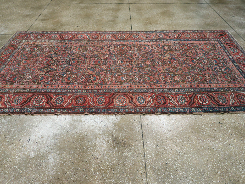 Antique Persian Bakshaish Carpet, No.13629 - Gss
