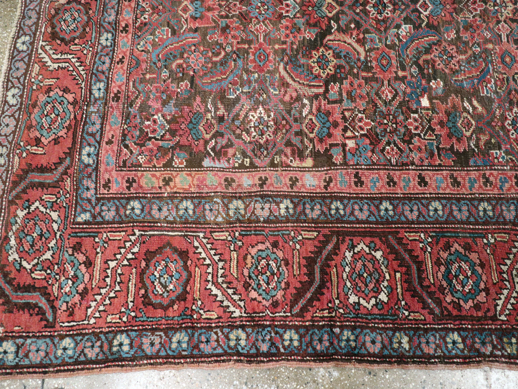 Antique Persian Bakshaish Carpet, No.13629 - Gss