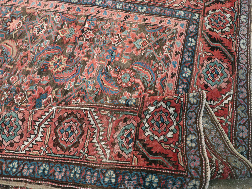 Antique Persian Bakshaish Carpet, No.13629 - Gss